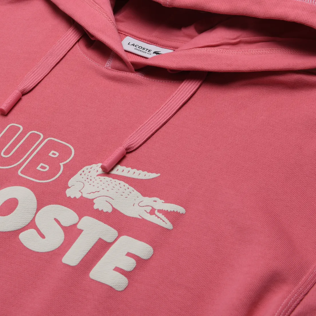 Lacoste Женская толстовка Texture Print Hoodie