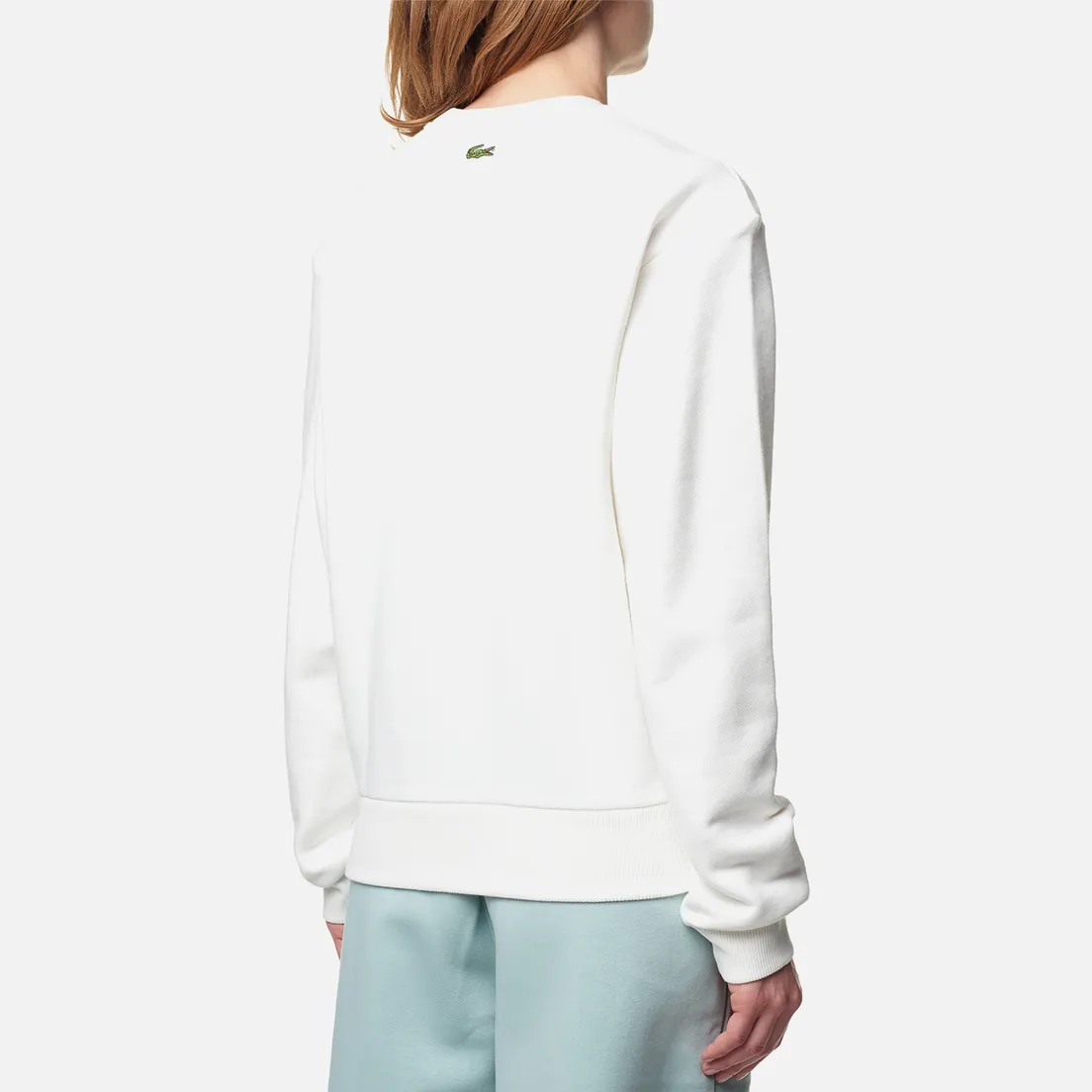 Lacoste Женская толстовка Oversize Fit Tennis Net Print