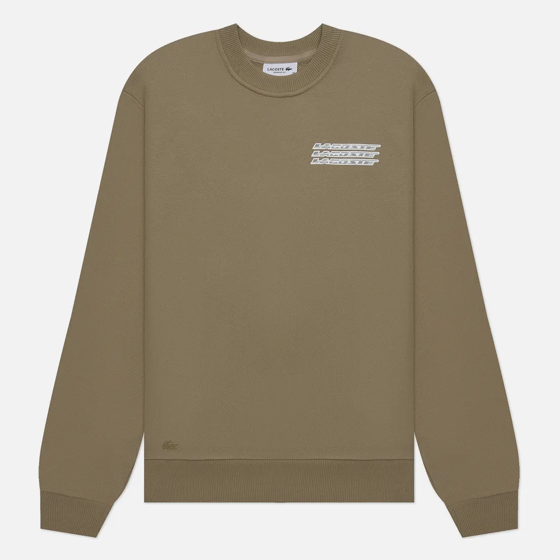Lacoste Женская толстовка Loose Fit Brushed Fleece