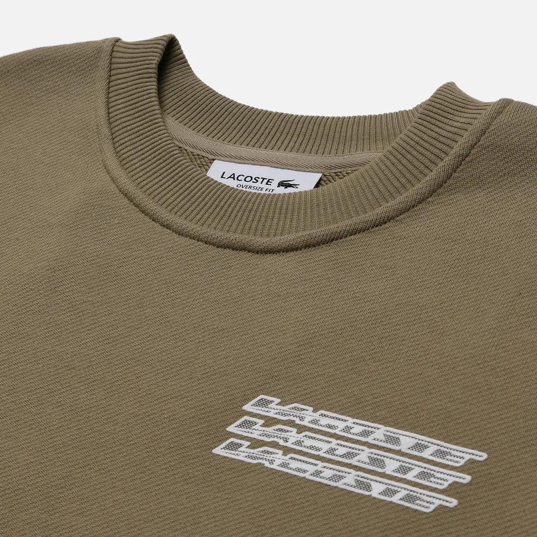 Lacoste Женская толстовка Loose Fit Brushed Fleece