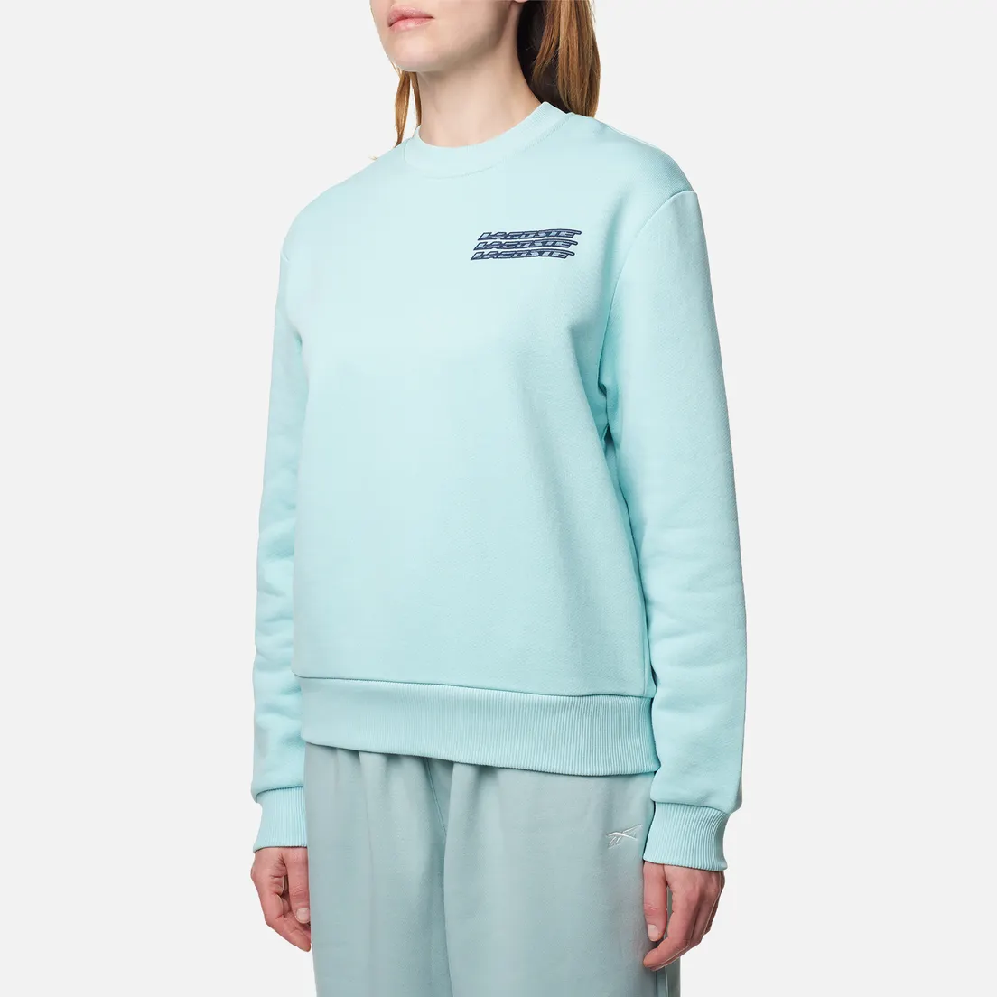 Lacoste Женская толстовка Loose Fit Brushed Fleece