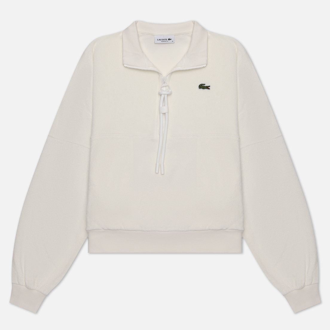 Lacoste Женская толстовка Oversize High Neck Zipped Fleece