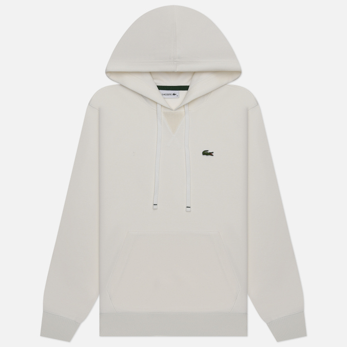 Lacoste Loose Fit Cotton Blend Hoodie