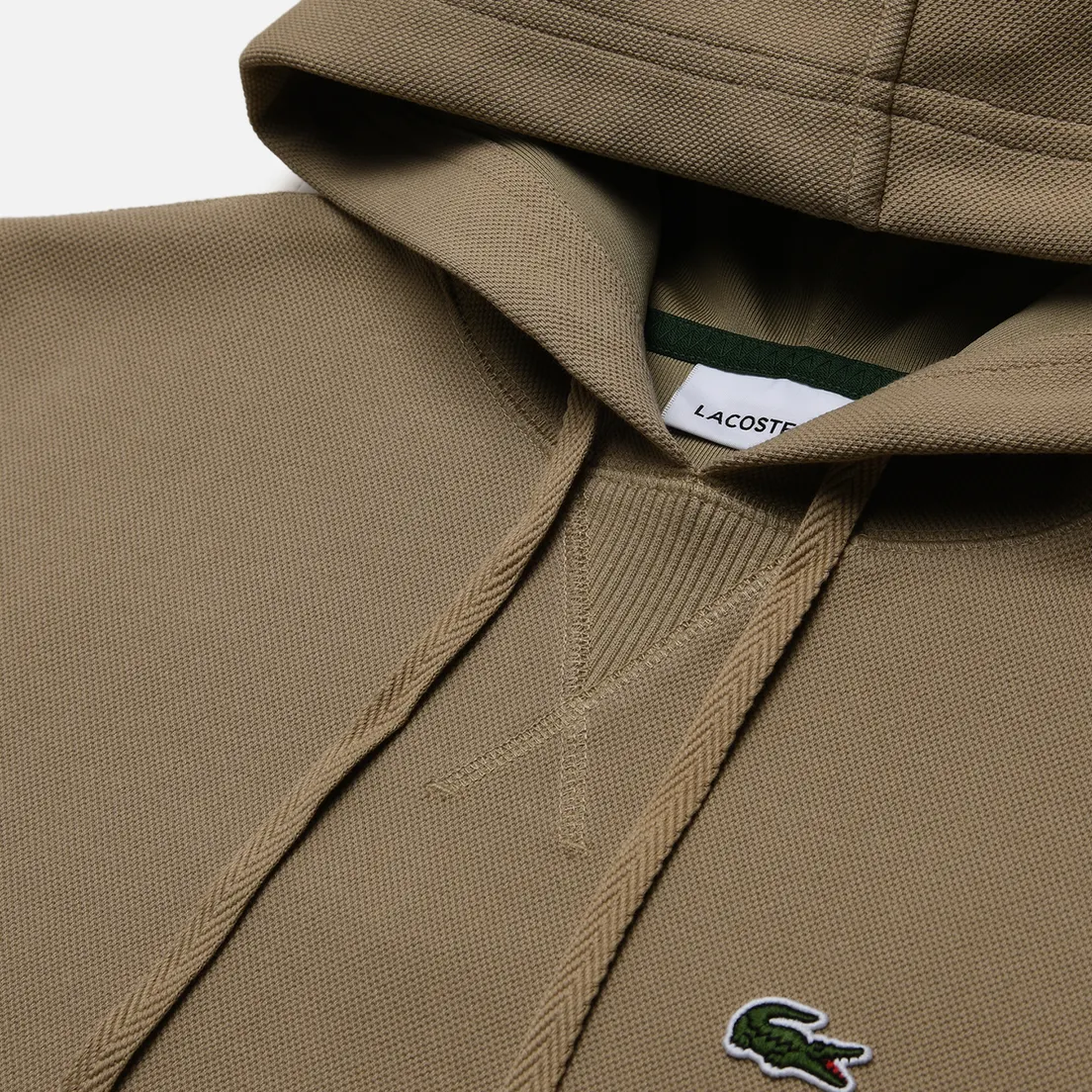 Lacoste Женская толстовка Loose Fit Cotton Blend Hoodie
