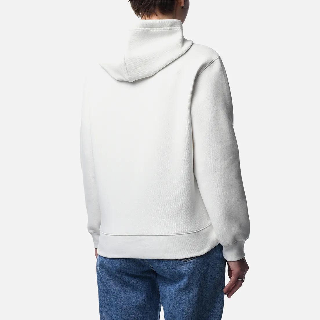 Lacoste Женская толстовка Relaxed Fit Double Face Pique Hoodie