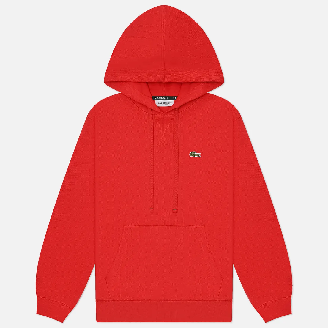 Lacoste Женская толстовка Relaxed Fit Double Face Pique Hoodie