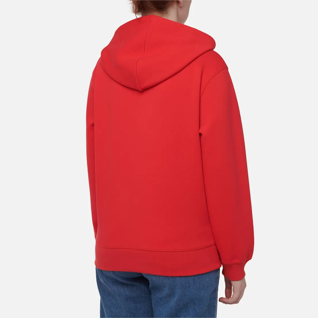 Lacoste Женская толстовка Relaxed Fit Double Face Pique Hoodie