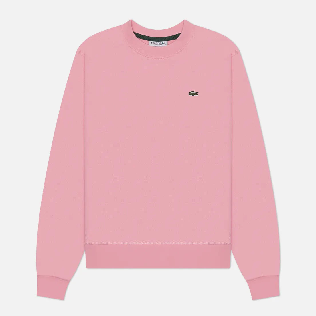 Lacoste Женская толстовка Relaxed Fit Fleece Crew Neck