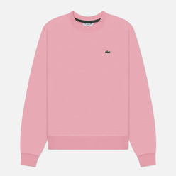 Lacoste Женская толстовка Relaxed Fit Fleece Crew Neck