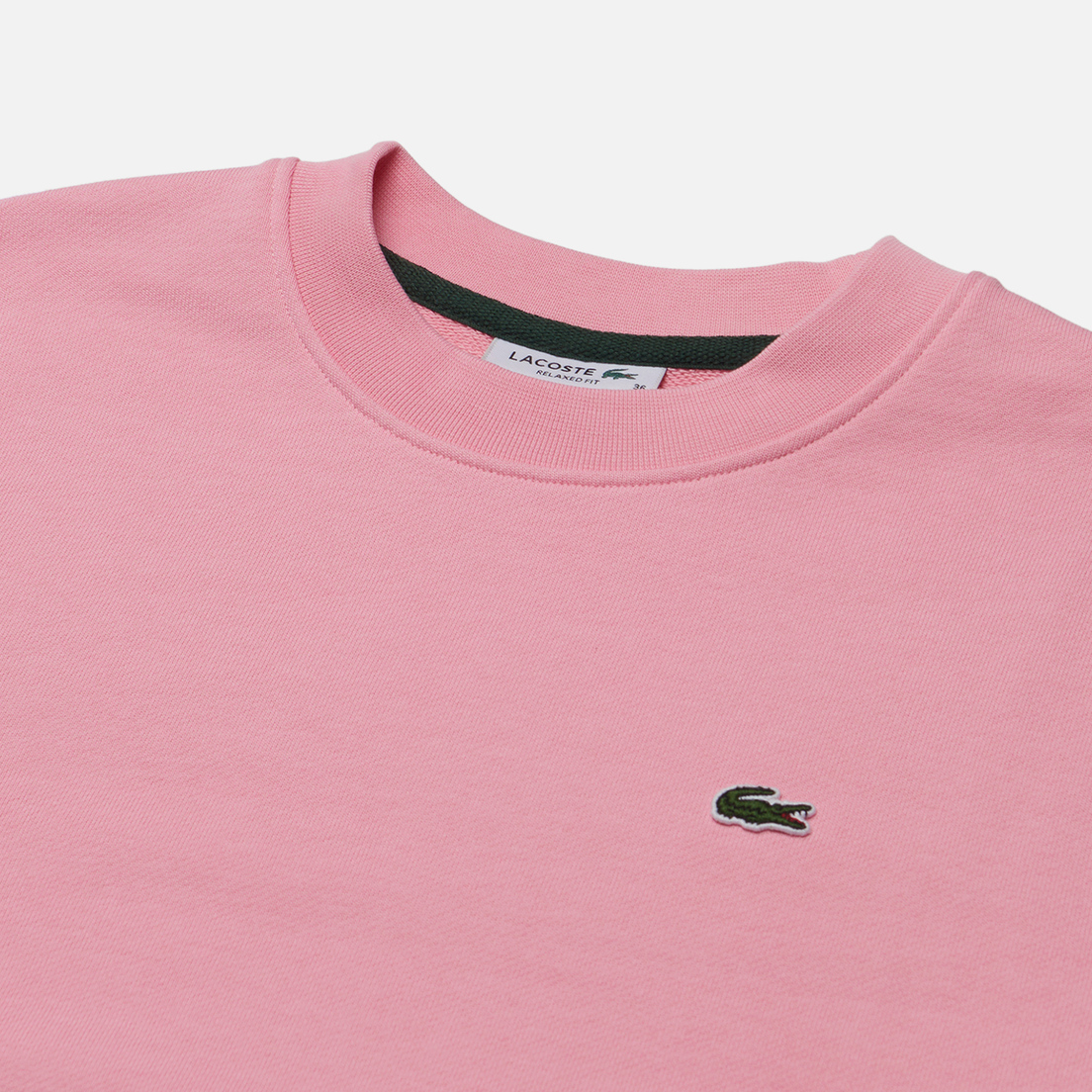 Lacoste Женская толстовка Relaxed Fit Fleece Crew Neck