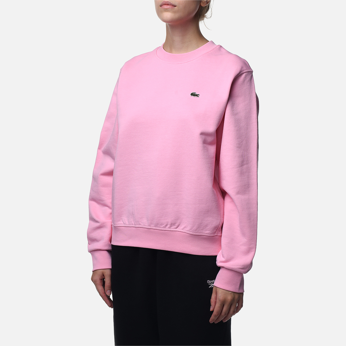 Lacoste Женская толстовка Relaxed Fit Fleece Crew Neck