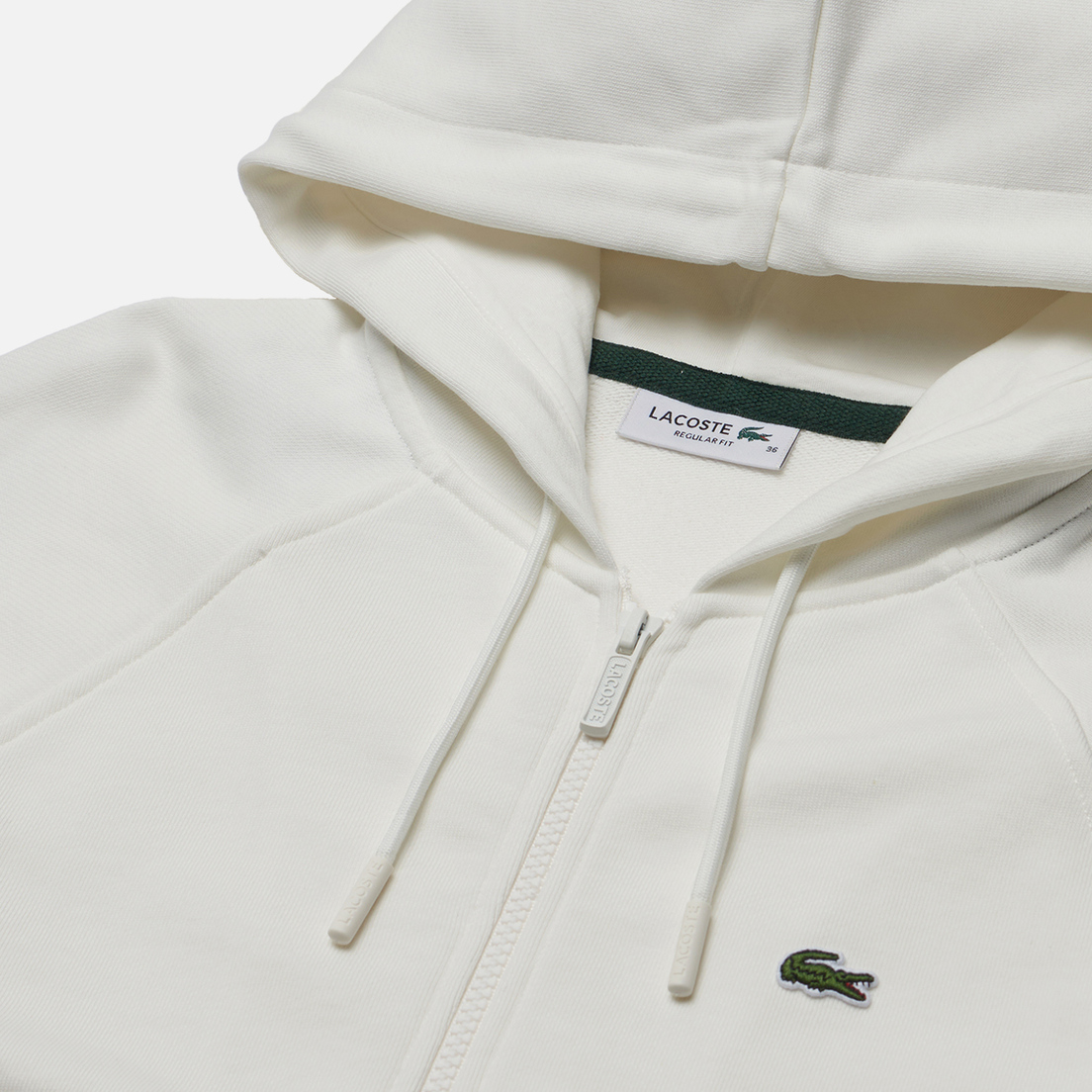 Lacoste Женская толстовка Fleece Zip-Up Hoodie