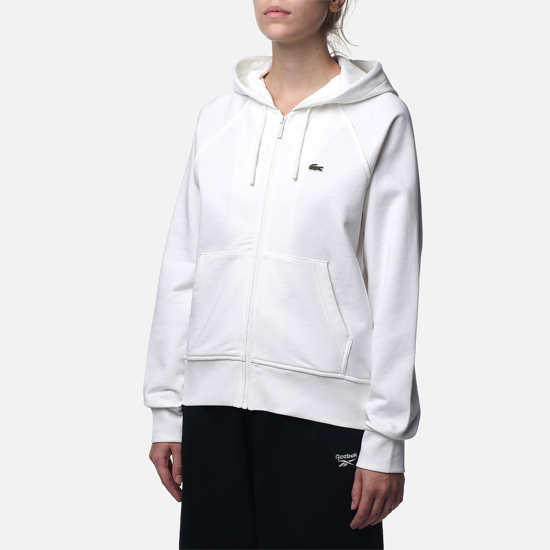 Lacoste Женская толстовка Fleece Zip-Up Hoodie