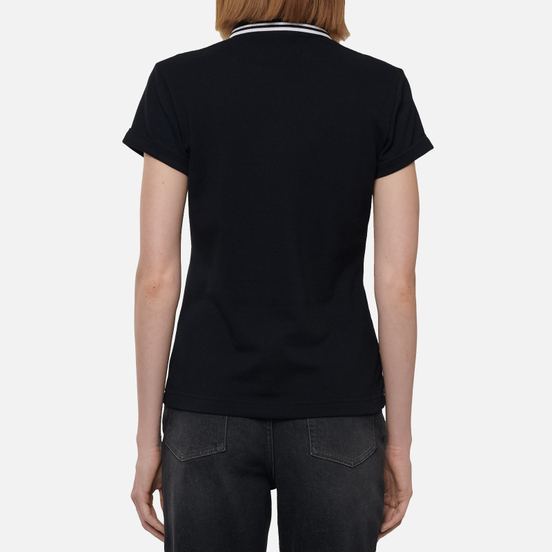 Женское поло Fred Perry x Amy Winehouse Embroidered Love Hearts Black