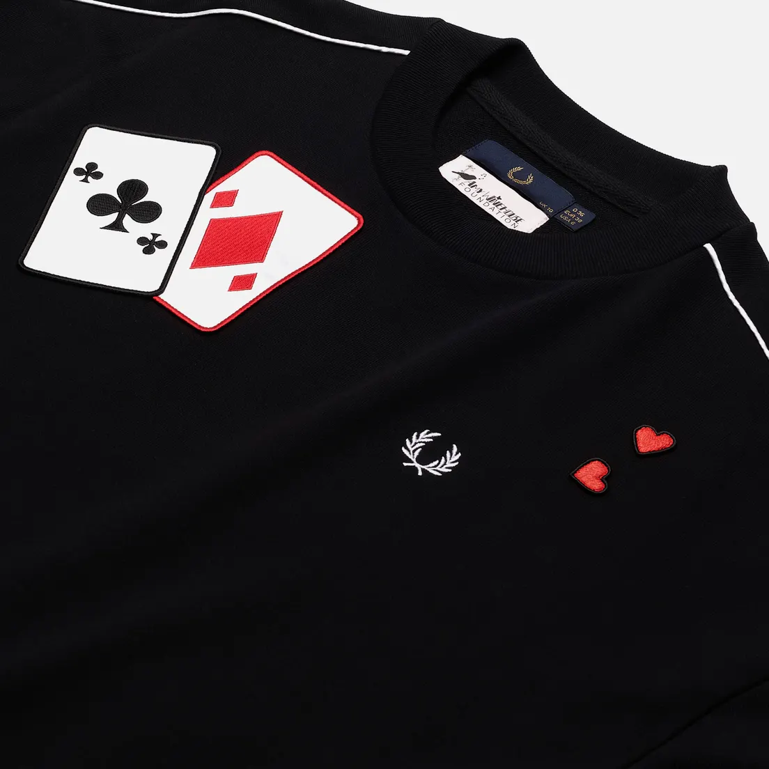 Fred Perry Женская толстовка x Amy Winehouse Applique