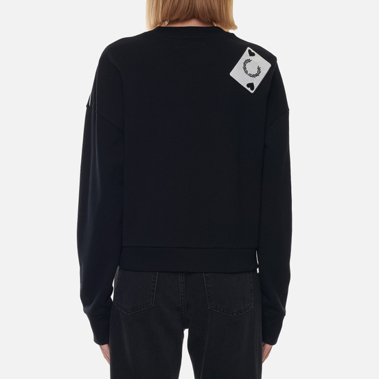 Женская толстовка Fred Perry x Amy Winehouse Applique Black