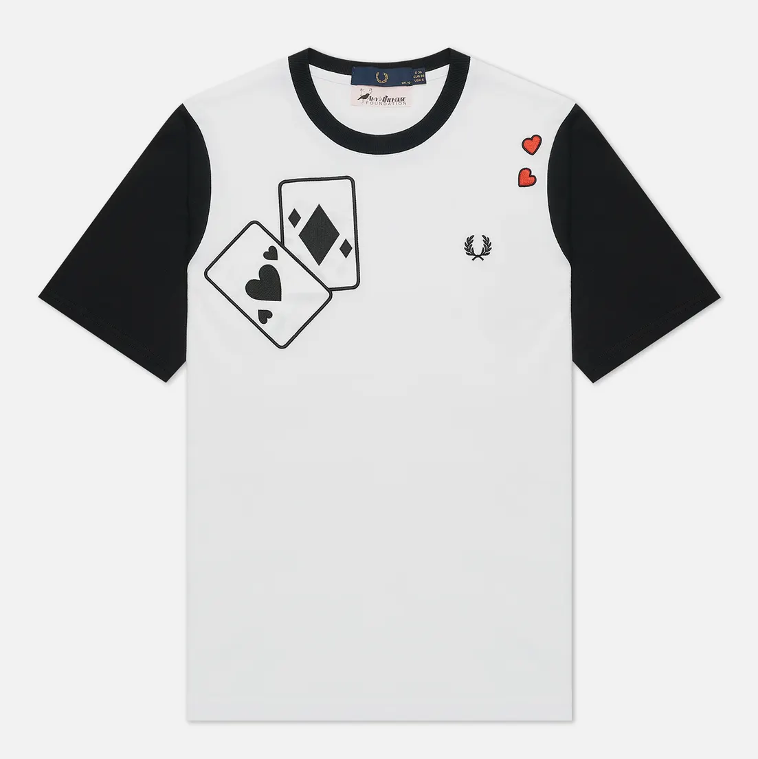 Fred Perry Женская футболка x Amy Winehouse Applique