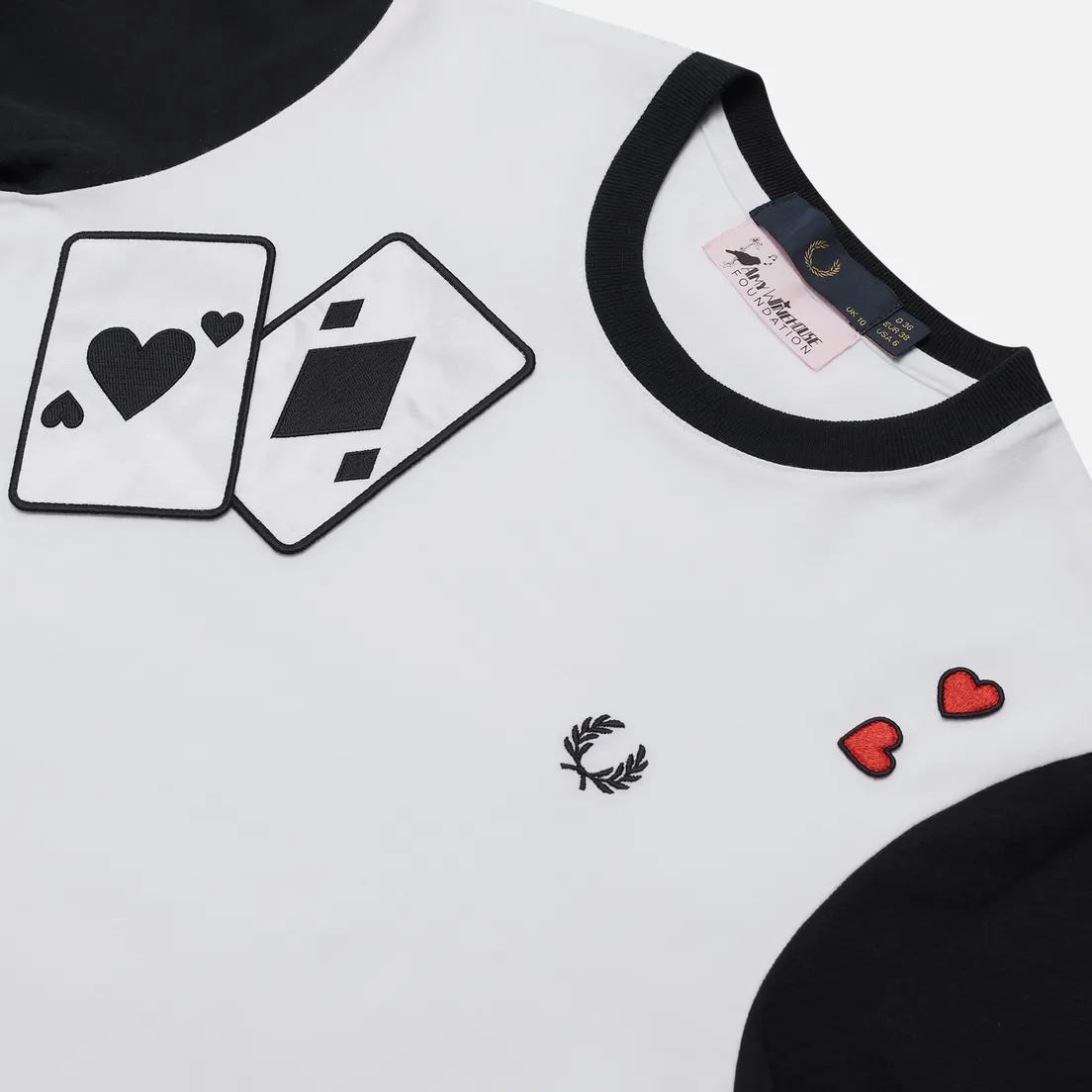 Fred Perry Женская футболка x Amy Winehouse Applique