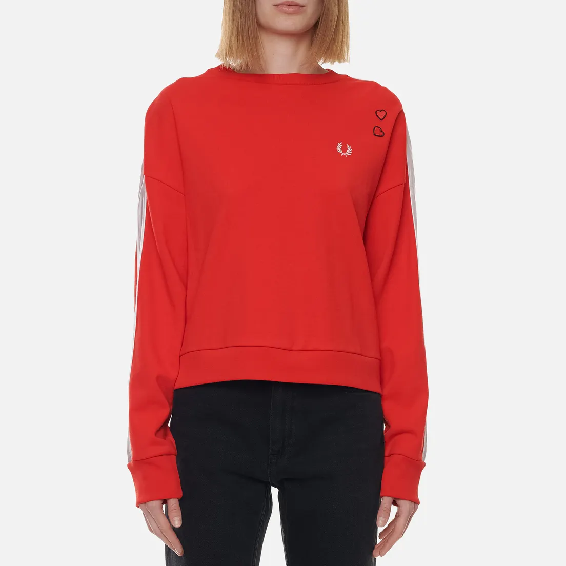 Fred Perry Женская толстовка x Amy Winehouse Satin Stripe