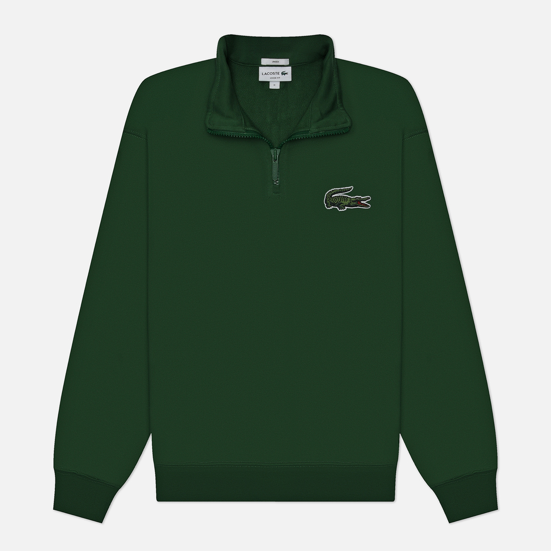 Lacoste Мужская толстовка High-Neck Organic Cotton Zip-Up