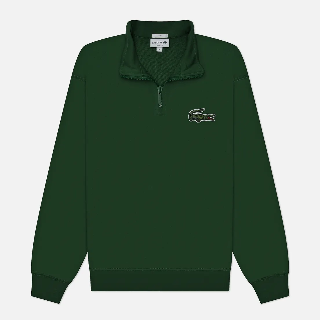 Lacoste Мужская толстовка High-Neck Organic Cotton Zip-Up