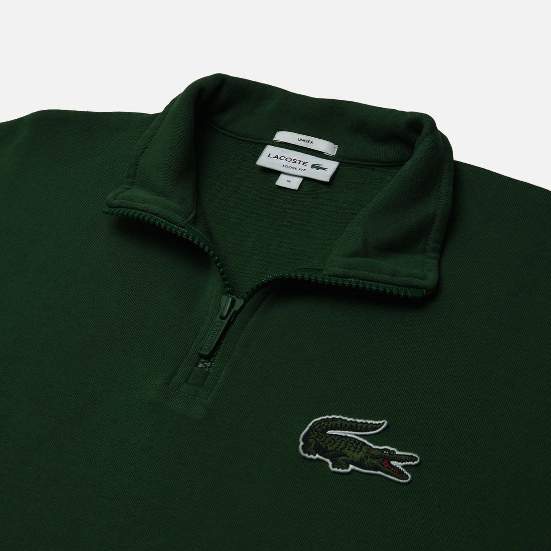 Lacoste Мужская толстовка High-Neck Organic Cotton Zip-Up