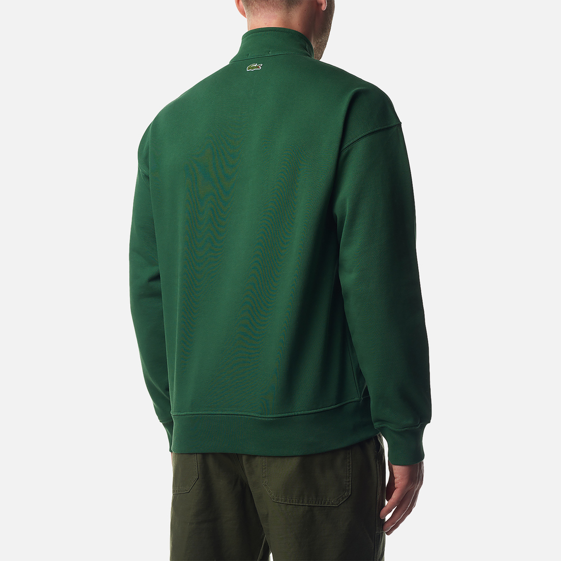 Lacoste Мужская толстовка High-Neck Organic Cotton Zip-Up