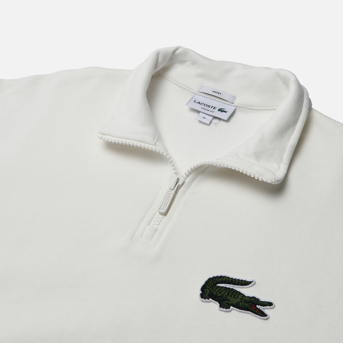 Lacoste Мужская толстовка High-Neck Organic Cotton Zip-Up