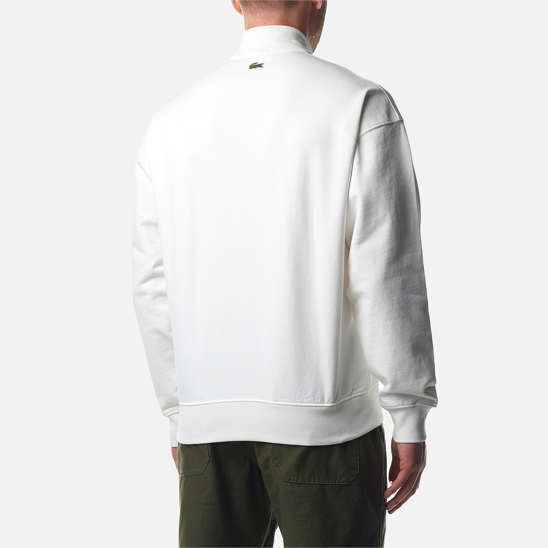 Lacoste Мужская толстовка High-Neck Organic Cotton Zip-Up