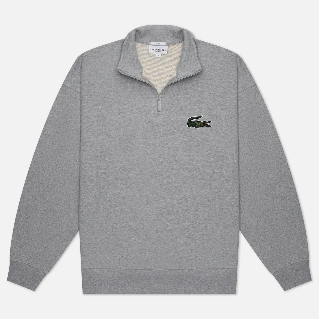 Lacoste Мужская толстовка High-Neck Organic Cotton Zip-Up