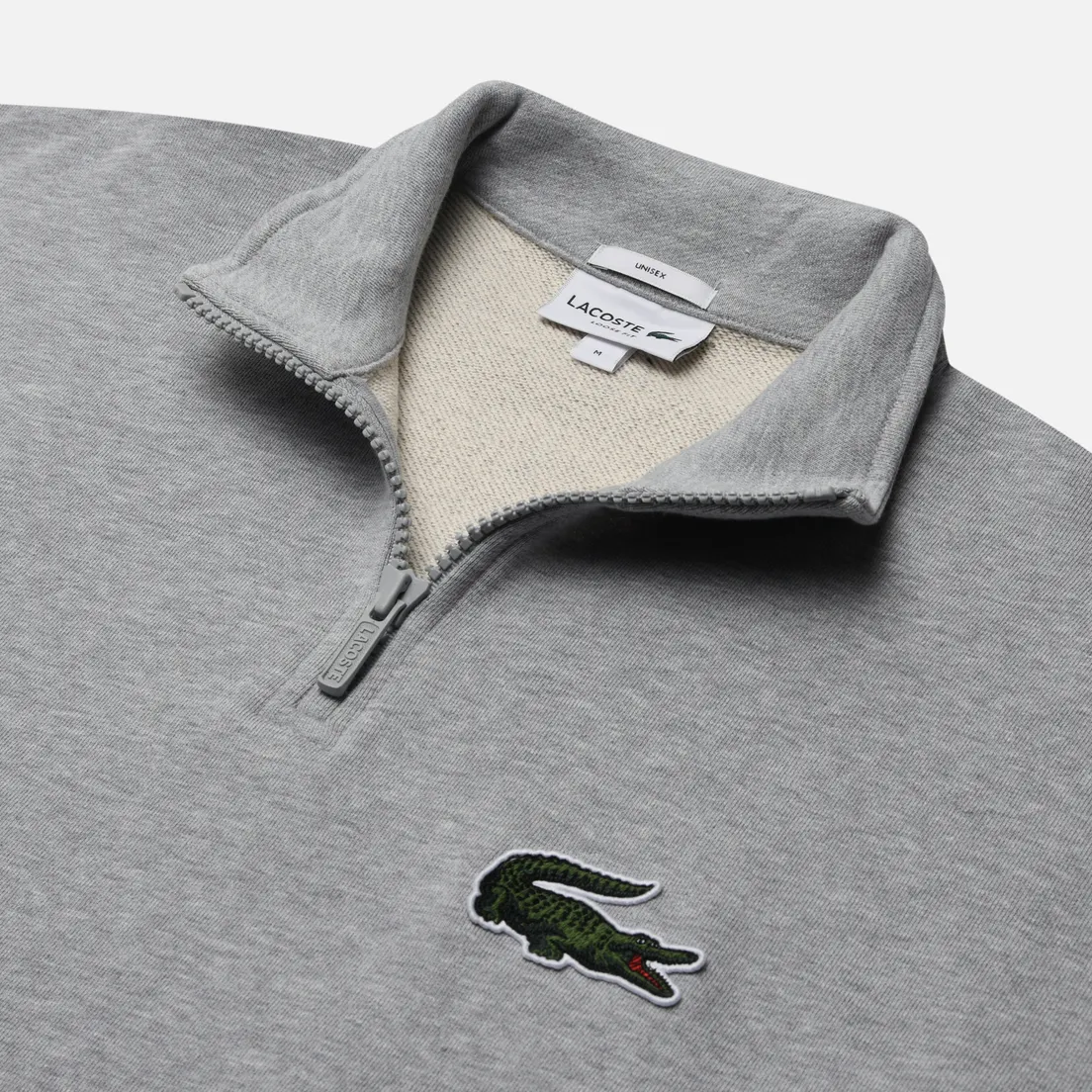 Lacoste Мужская толстовка High-Neck Organic Cotton Zip-Up