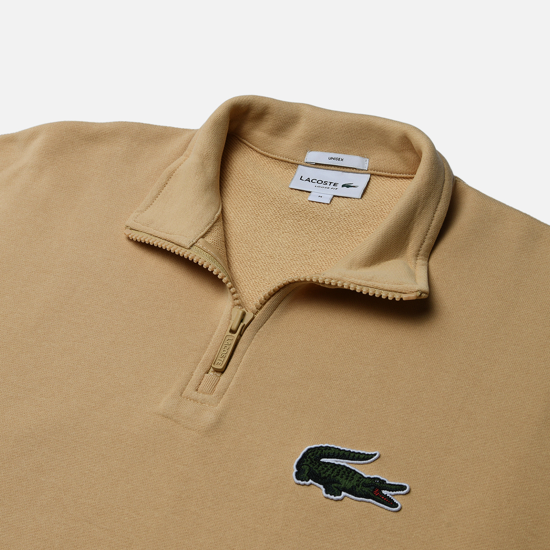 Lacoste Мужская толстовка High-Neck Organic Cotton Zip-Up