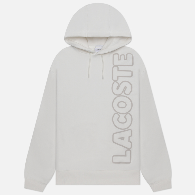 Lacoste Relaxed Fit Printed Hoodie lacoste regular fit branded hoodie