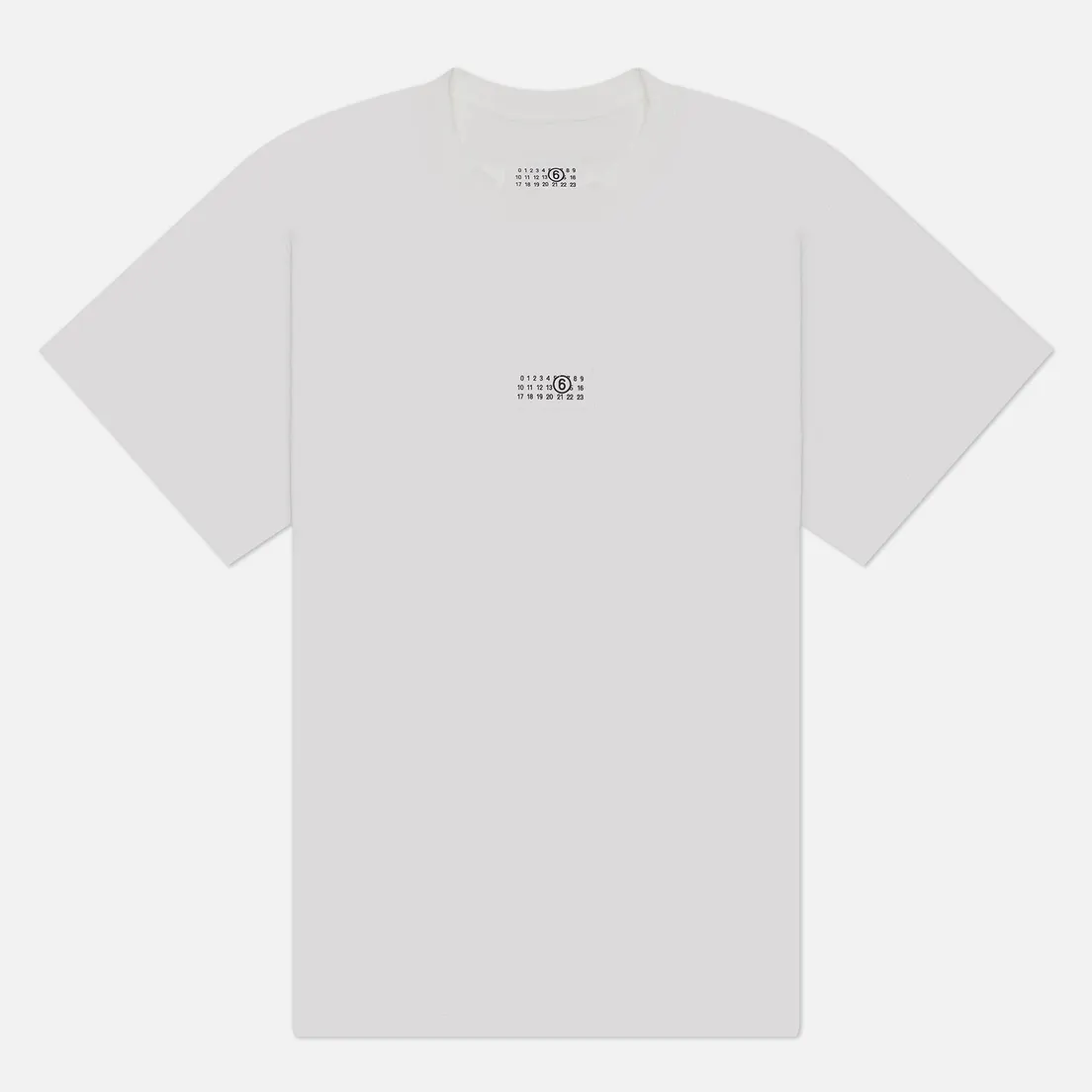 Maison Margiela MM6 Мужская футболка Numeric Signature