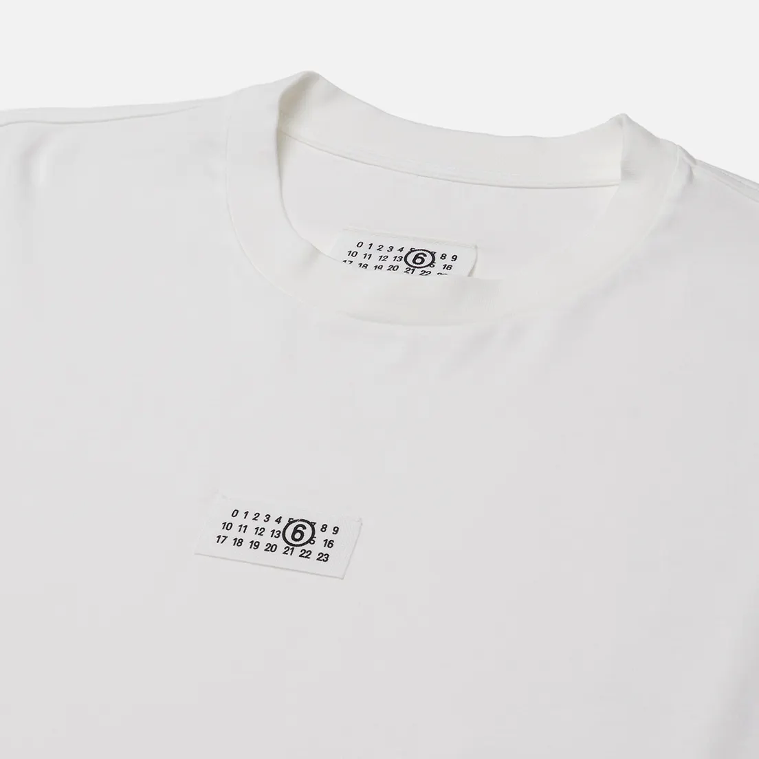 Maison Margiela MM6 Мужская футболка Numeric Signature