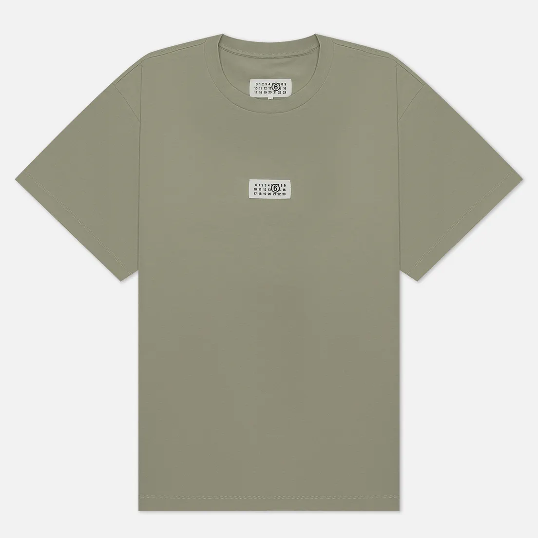Maison Margiela MM6 Мужская футболка Birka Logo Numbers