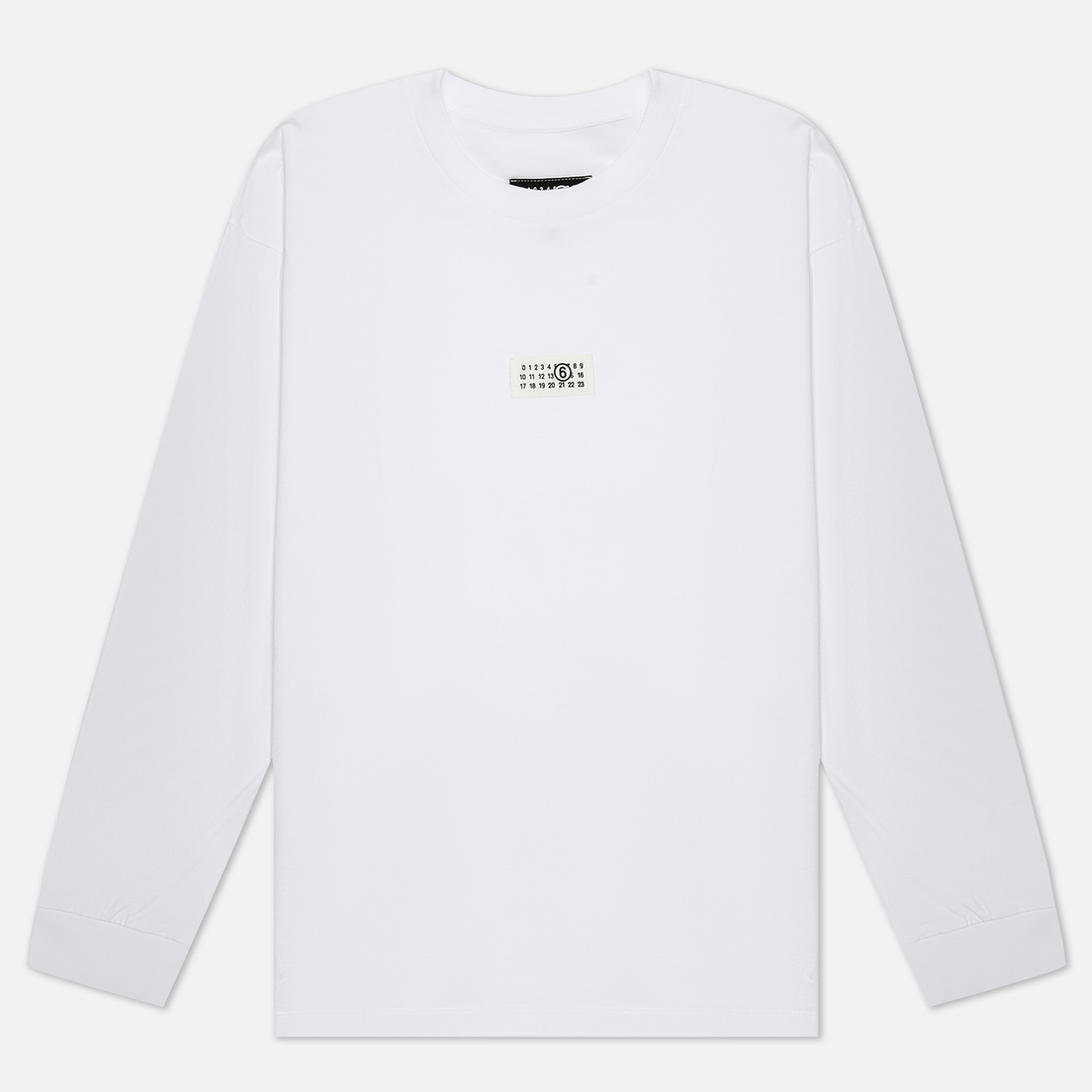 Maison Margiela MM6 Мужской лонгслив Birka Logo Numbers