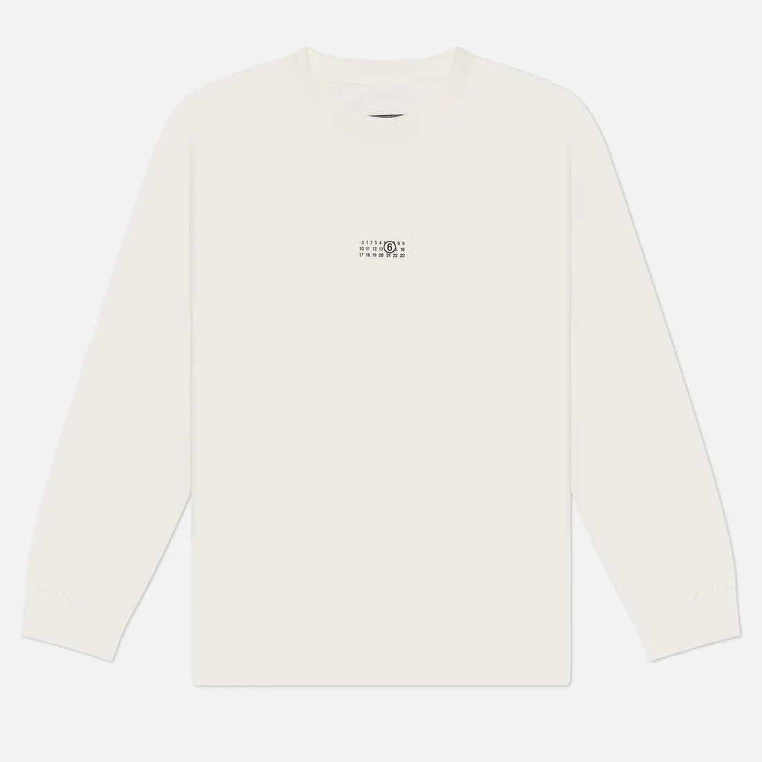 Maison Margiela MM6 Мужской лонгслив Birka Logo Numbers