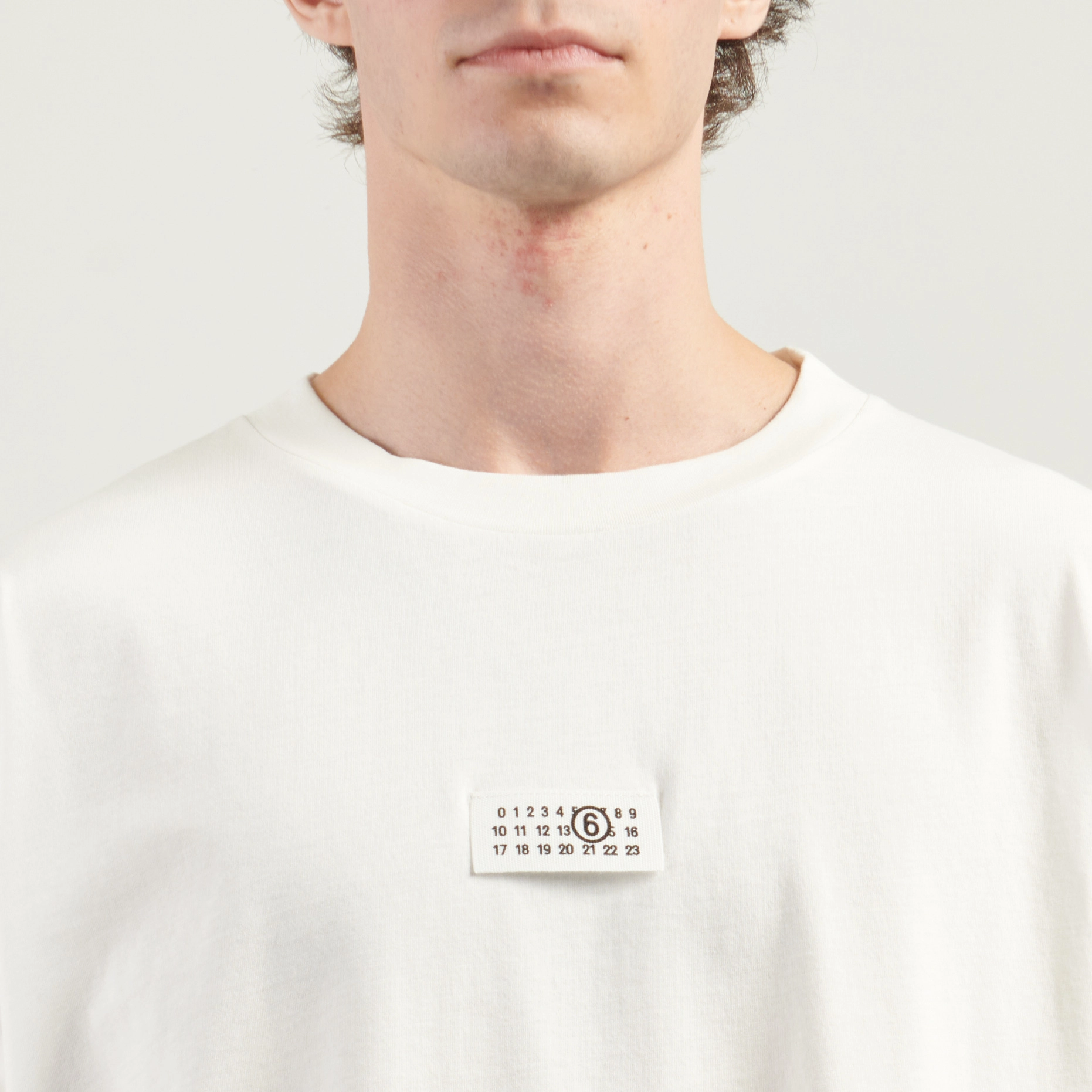 Мужской лонгслив Maison Margiela MM6 Birka Logo Numbers, SH0GC0034