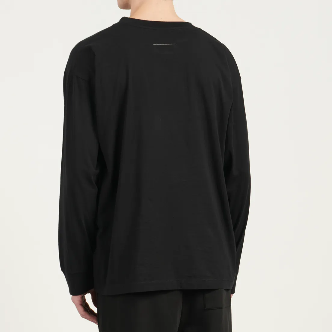 Maison Margiela MM6 Мужской лонгслив Birka Logo Numbers