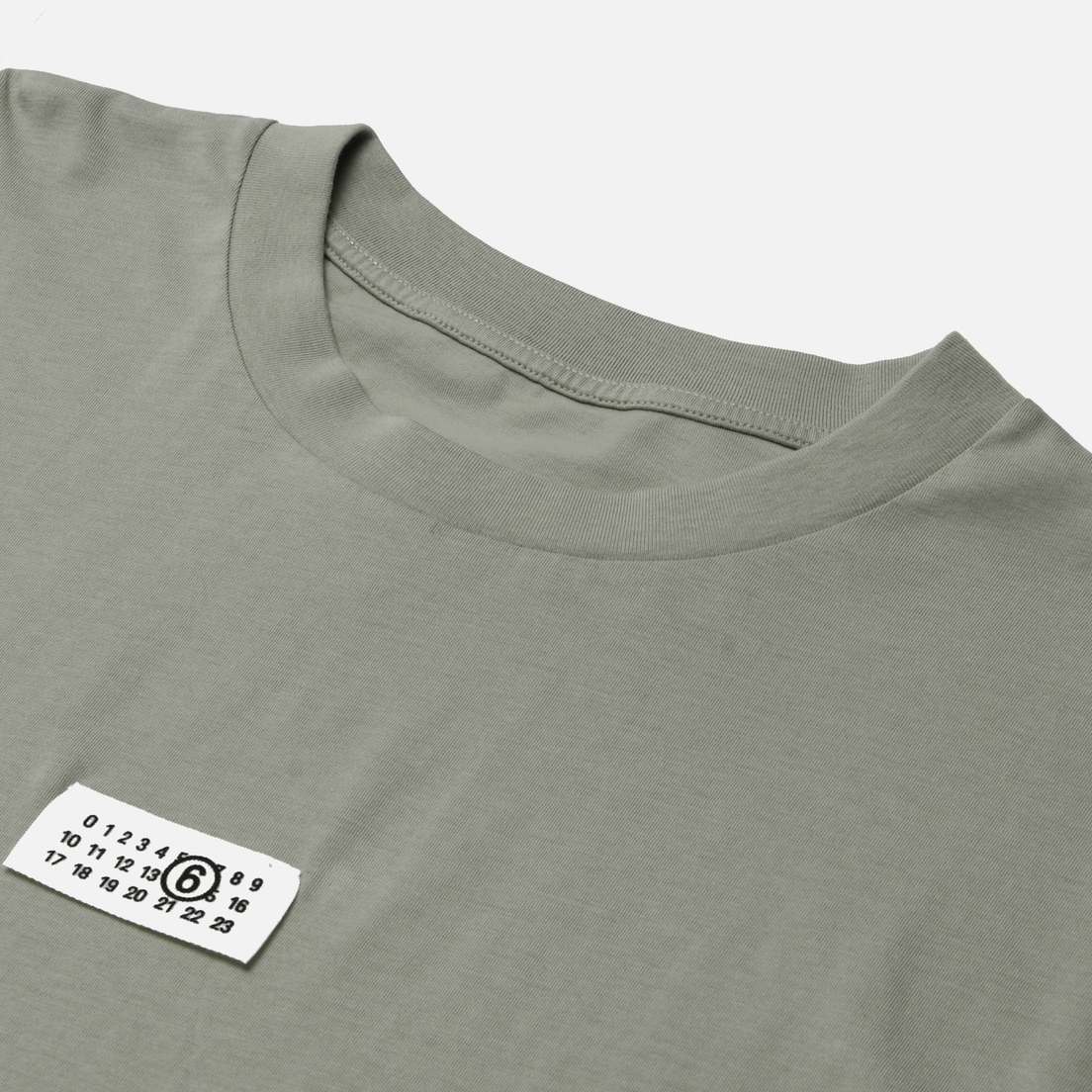 Maison Margiela MM6 Мужской лонгслив Birka Logo Numbers