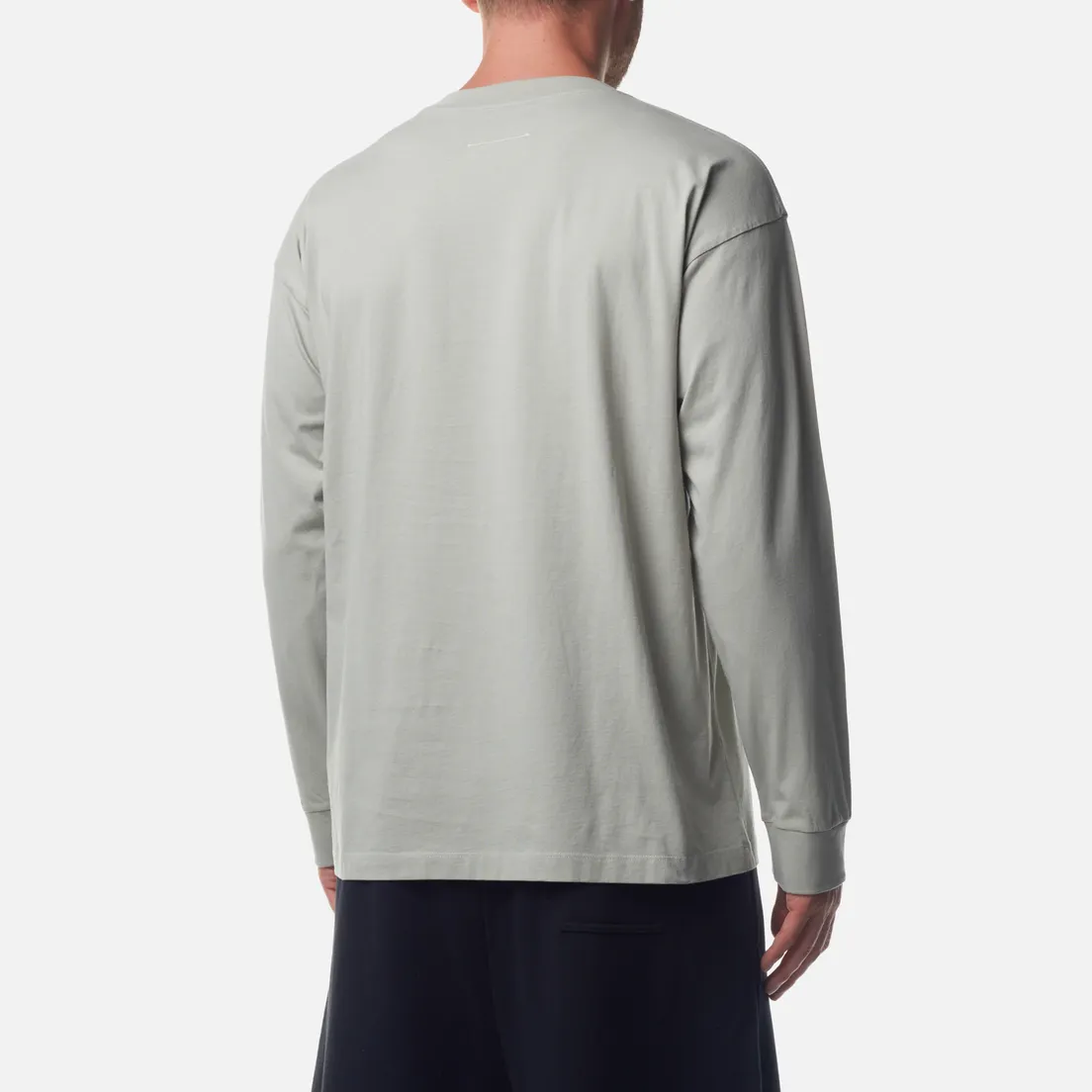 Maison Margiela MM6 Мужской лонгслив Birka Logo Numbers