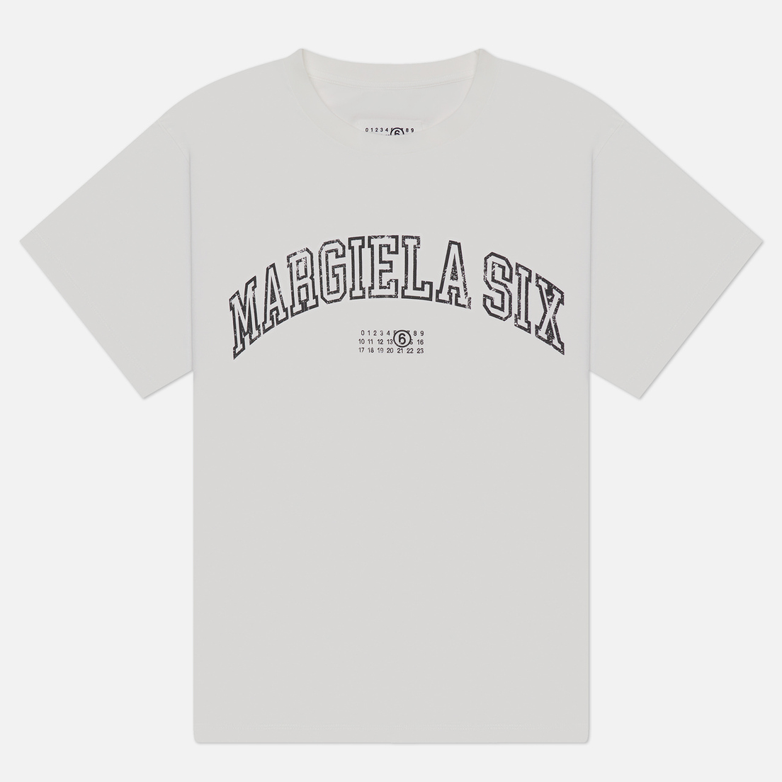 Maison Margiela MM6 Мужская футболка Varsity Print