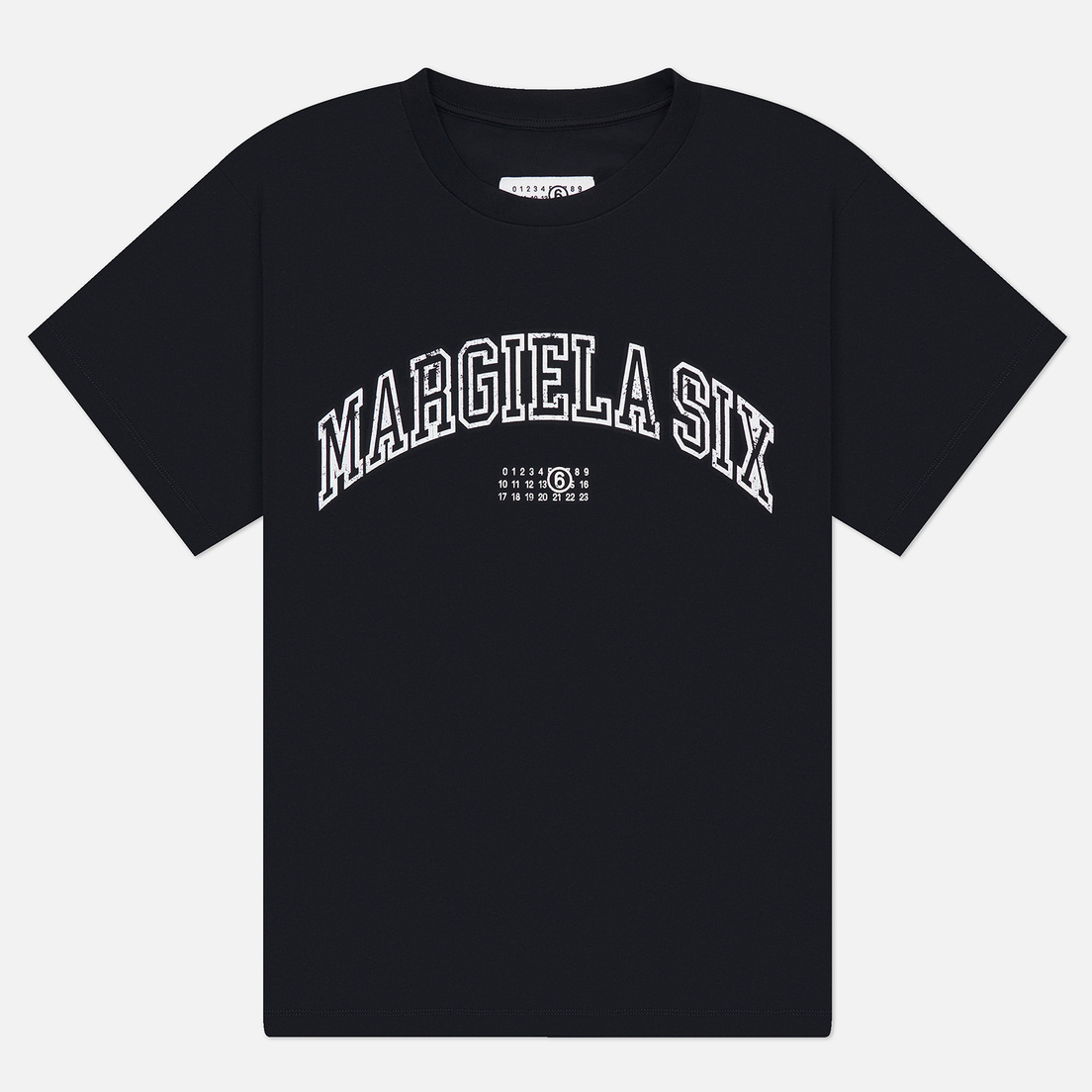 Maison Margiela MM6 Мужская футболка Varsity Print