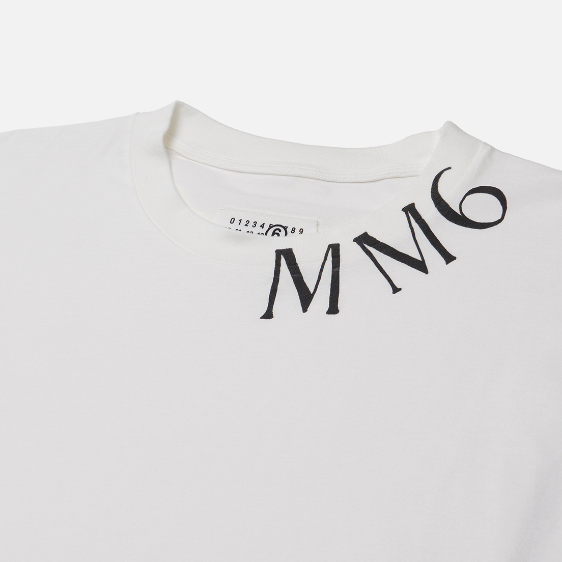 Maison Margiela MM6 Мужской лонгслив Handwritten Numeric