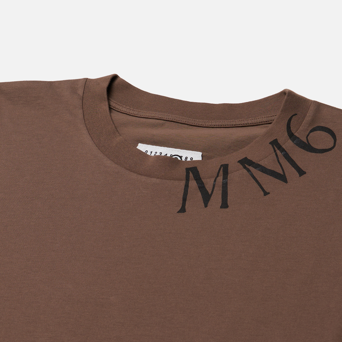 Maison Margiela MM6 Мужской лонгслив Handwritten Numeric