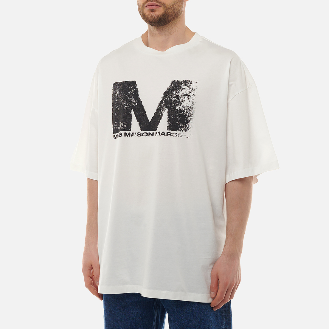 Maison Margiela MM6 Мужская футболка M Logo Numeric