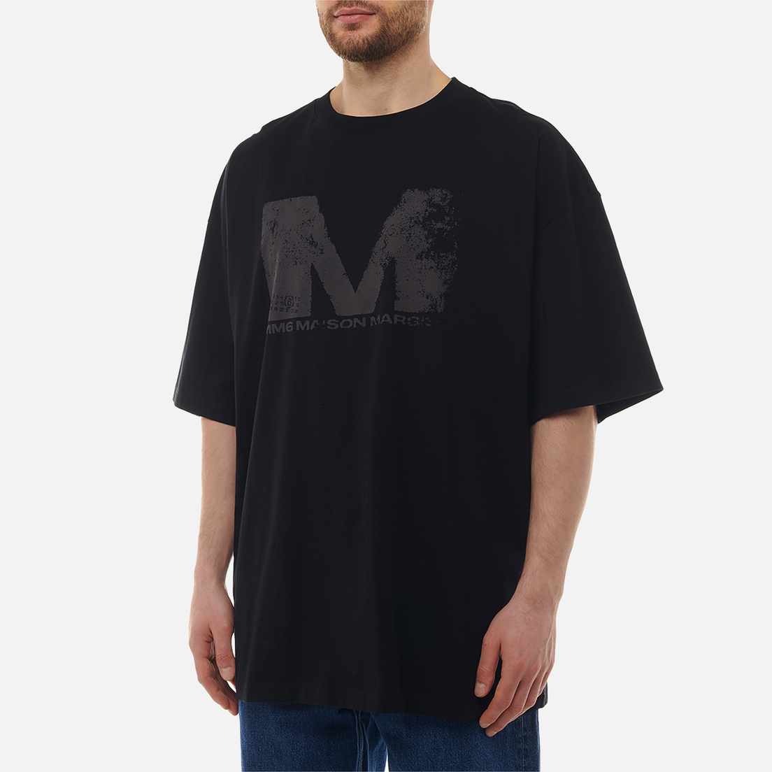 Maison Margiela MM6 Мужская футболка M Logo Numeric