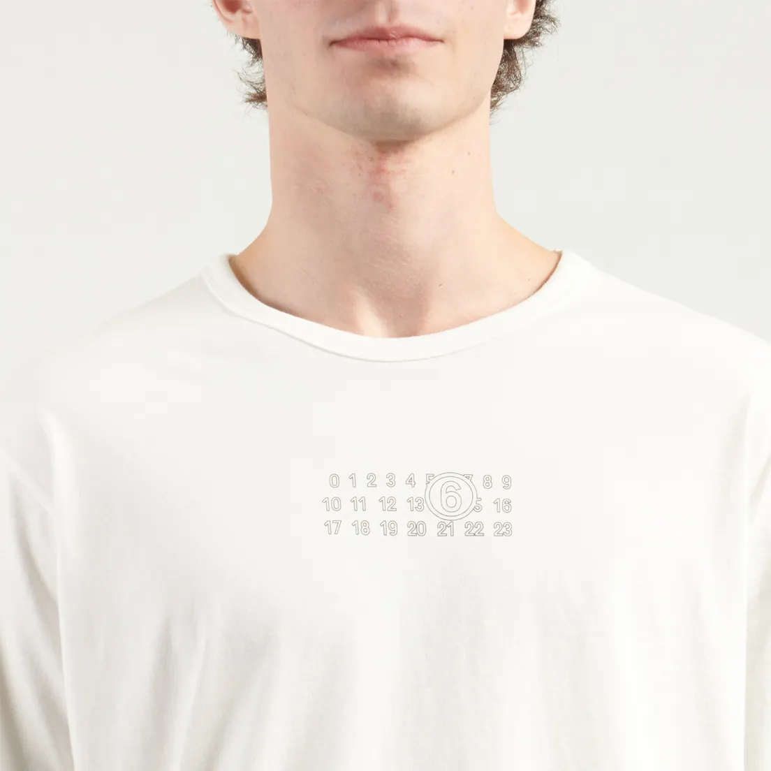 Maison Margiela MM6 Мужская футболка Numeric