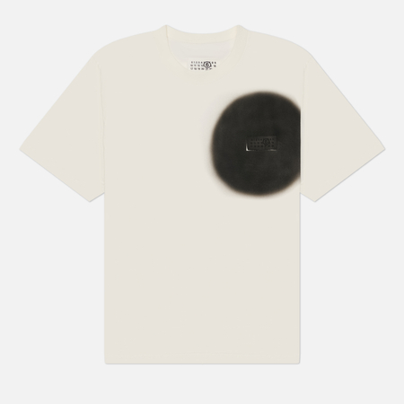 Мужская футболка Maison Margiela MM6 Spray Paint, цвет белый, размер S
